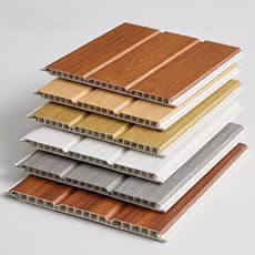 25cm 2 groove wpc ceiling panels factory