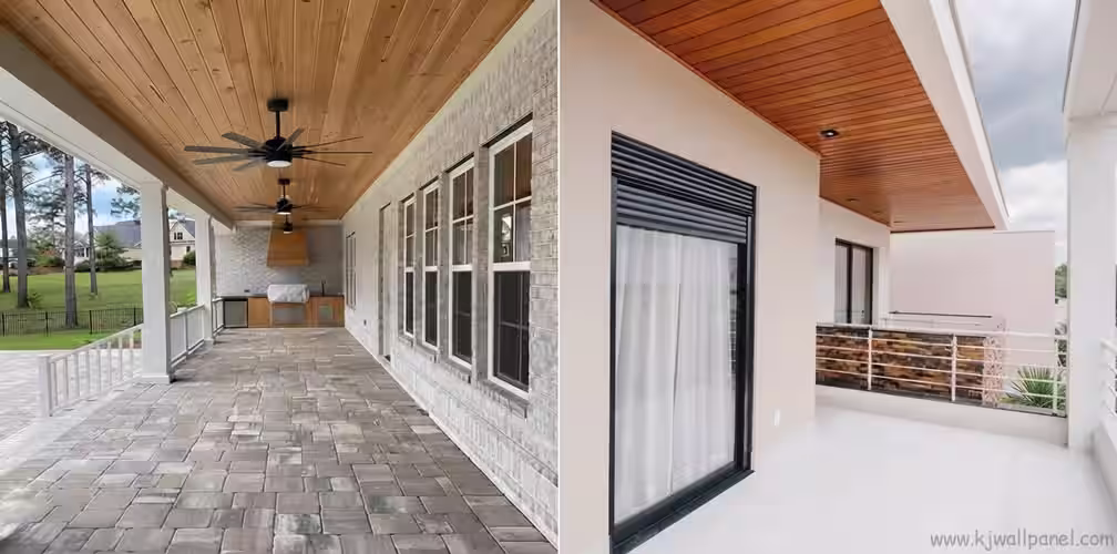 Wood Grain PVC Soffit Panel Manufacturers
