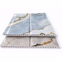 20cm single groove marble PVC ceiling panel